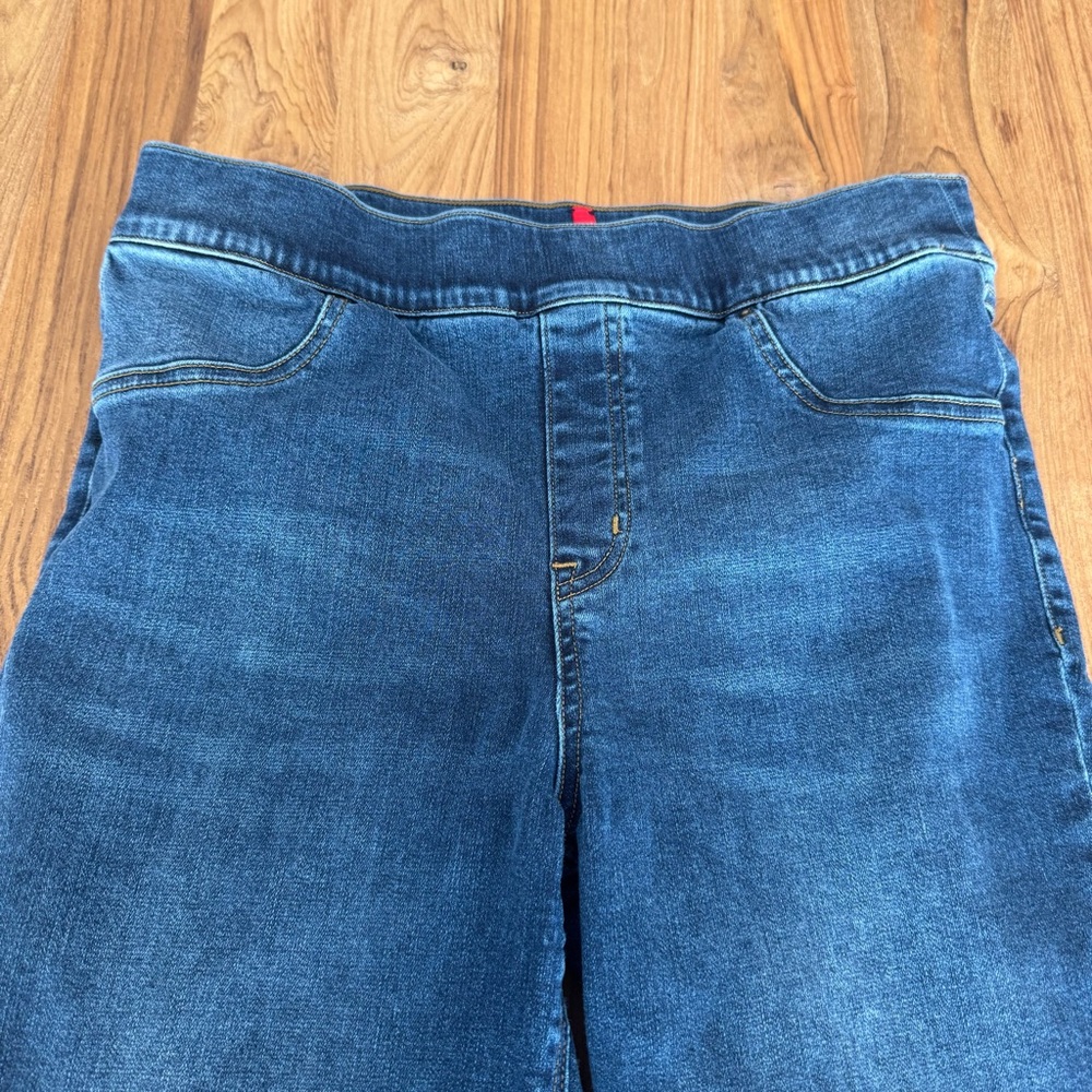 SPANX Dark Wash Blue Jeggings - Picture 8 of 15